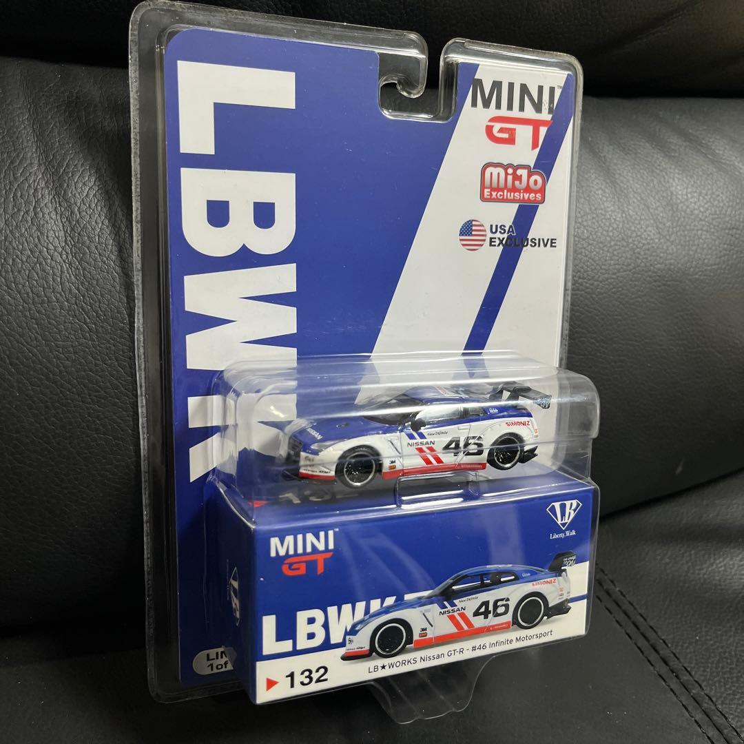 ミニカー minigt No.132 LB WORKS GTR R35 infenite