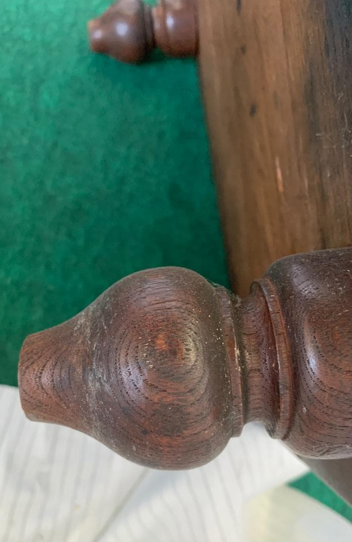 アンティーク!! 本榧 碁盤 囲碁 へそ無し 蓋付き 明治元年 現状品!!