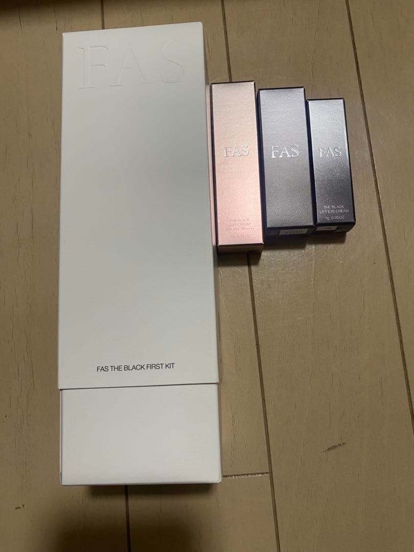 Ot FAS THE BLACK スキンケア5点セット 美容液アイクリーム