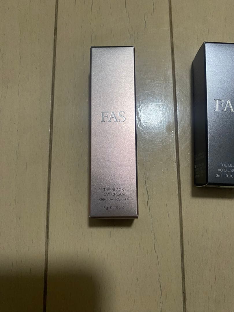 Ot FAS THE BLACK スキンケア5点セット 美容液アイクリーム