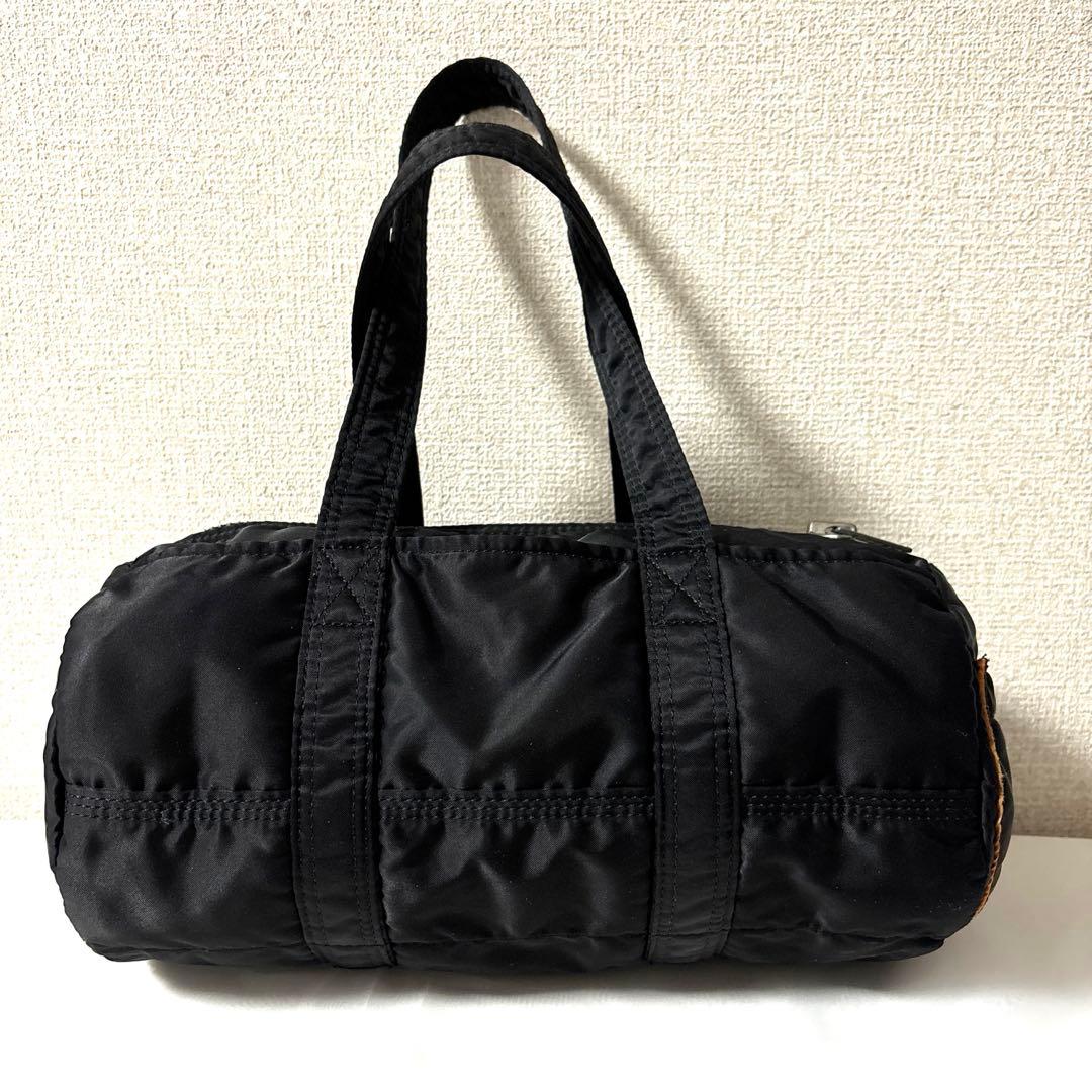 ポーター　タンカー　ミニ　ドラムバッグ　ダッフル　黒　S ドラム　廃盤