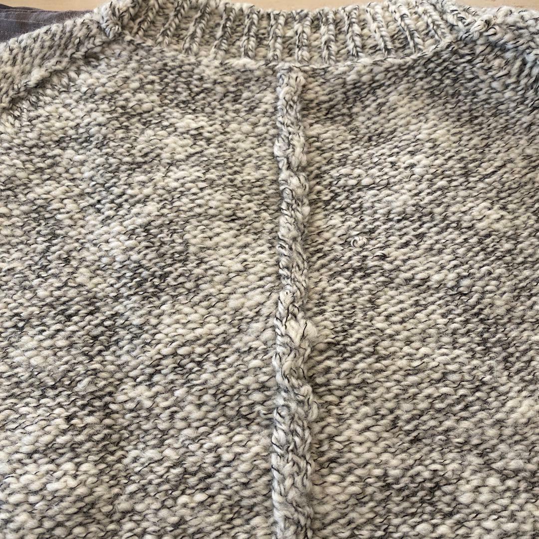 コムアーチニットベスト