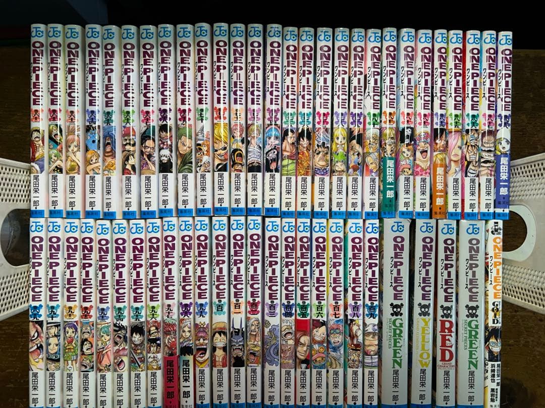 ワンピース1〜１０９巻＋4冊