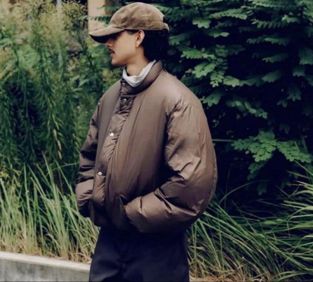 steven alan nanga別注 ダウンジャケット ダークブラウン　完売品