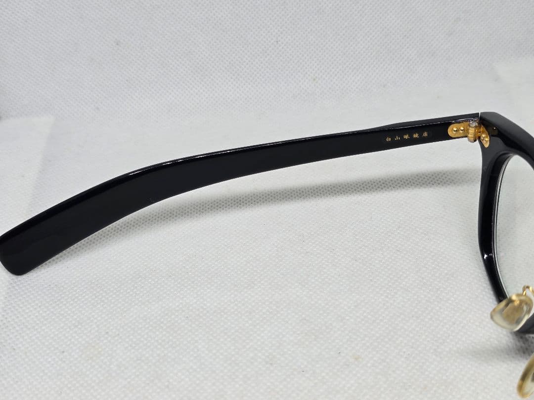 アットラスト 白山眼鏡店 TIMEWORN ATLASTボストン BKサングラス