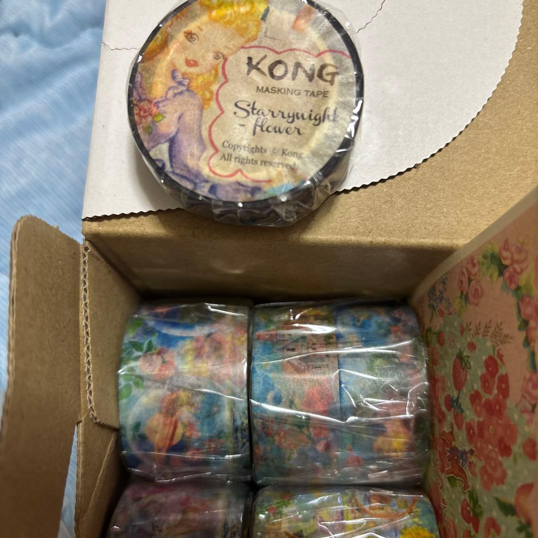 KONG 、CreamPeach マスキングテープ 複数巻