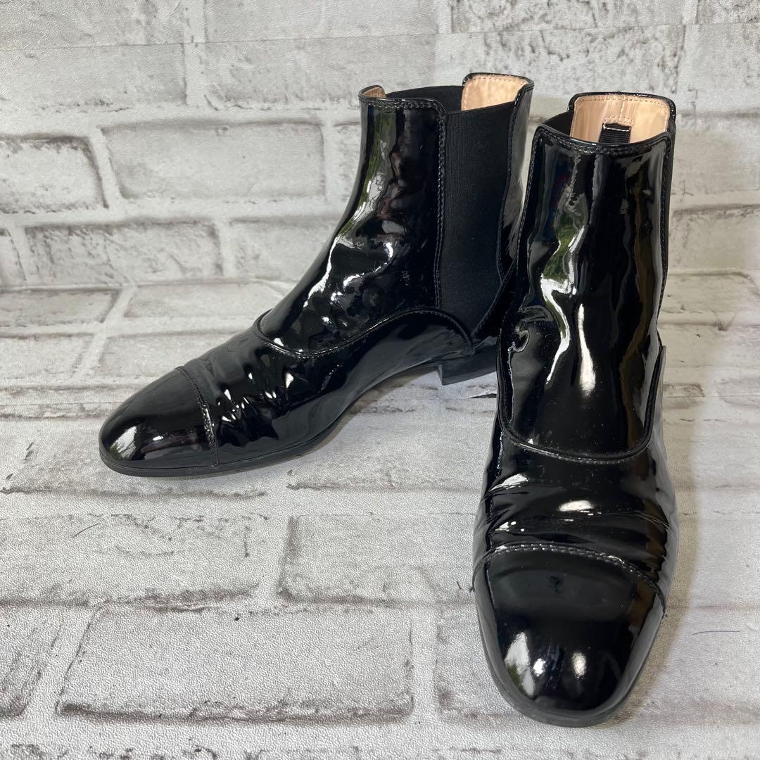 TOD'Sトッズ ☆ サイドゴア ブーツ　チェルシーブーツ　36　ブラック黒