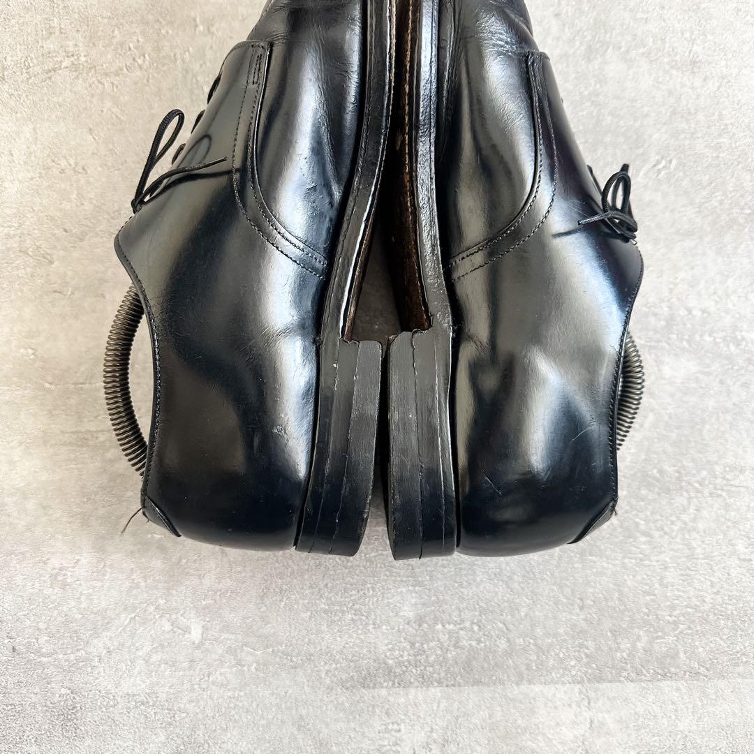 ヴィンテージ 1970's US NAVY ブラック レザー サービスシューズ