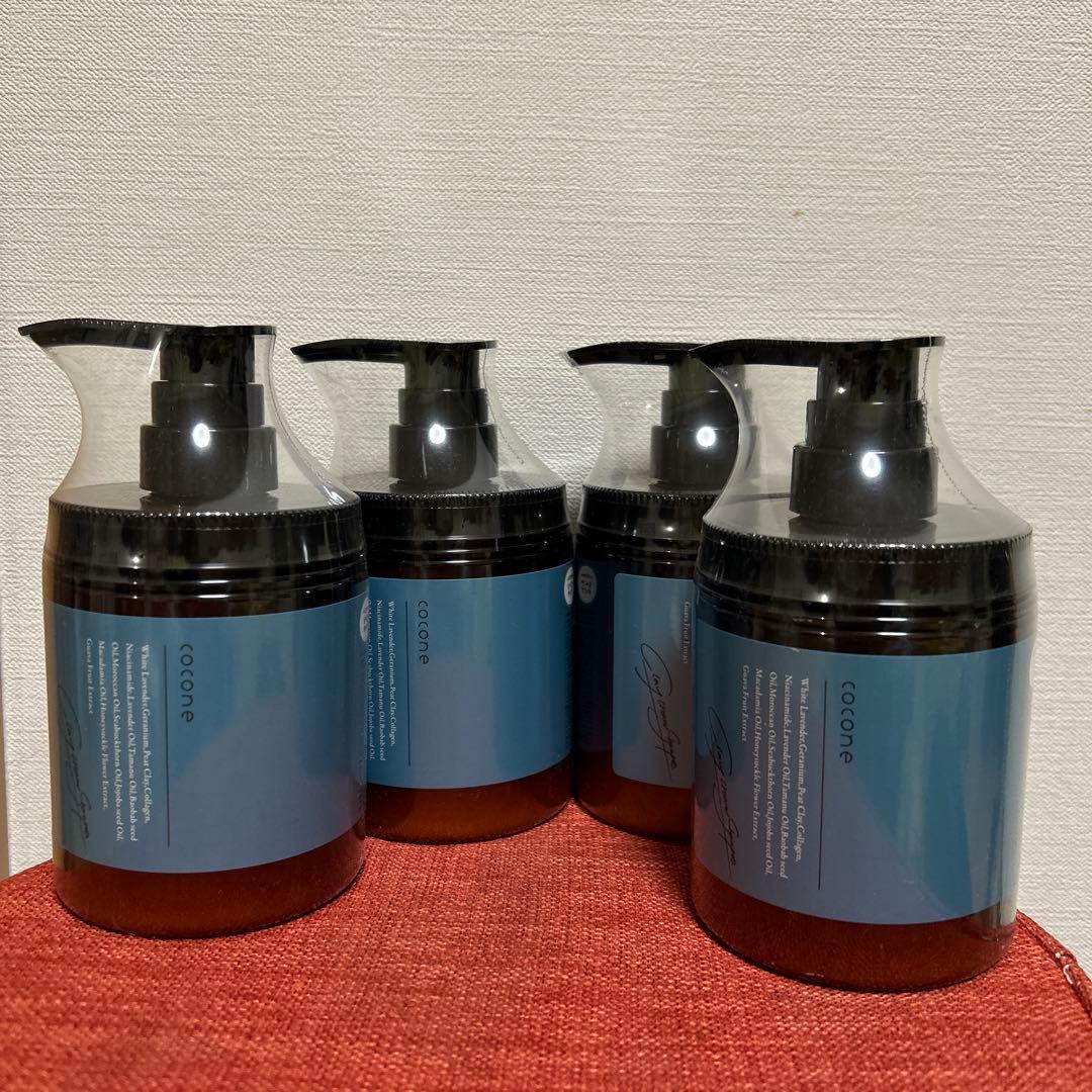 新品未開封★ココネクレイクリームシャンプーリペアラベンダー4本セット