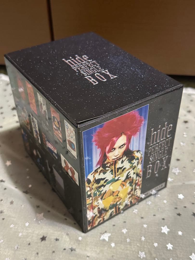 hide PERFECT SINGLE BOX CD DVD ギター フィギュア