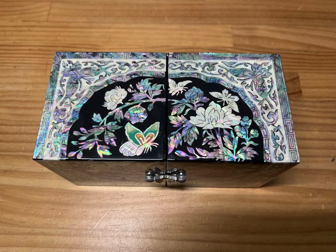 螺鈿装飾　ジュエリーボックス