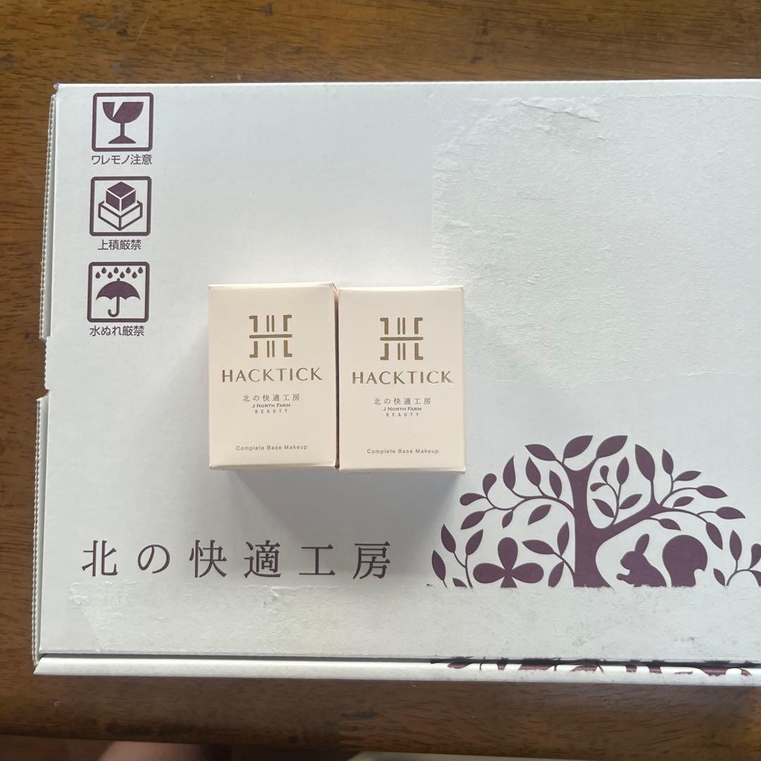 北の快適工房/ HACK TICK スティックファンデ　新品未使用　2個セット