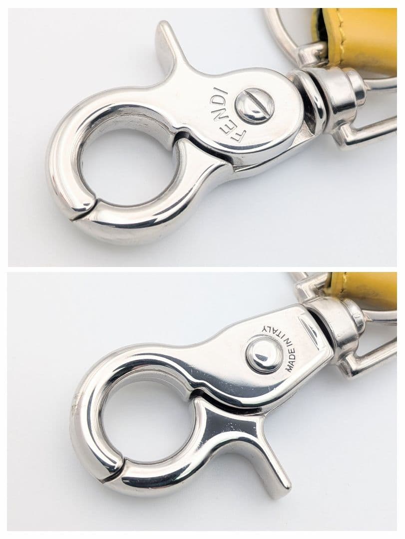 フェンディ FENDI ズッカ バッグチャーム キーホルダー 保存袋付