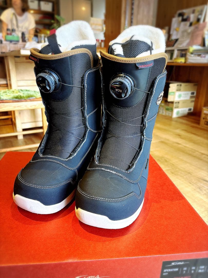 美品　SIMS Operation シムス　スノーボードブーツ 25cm