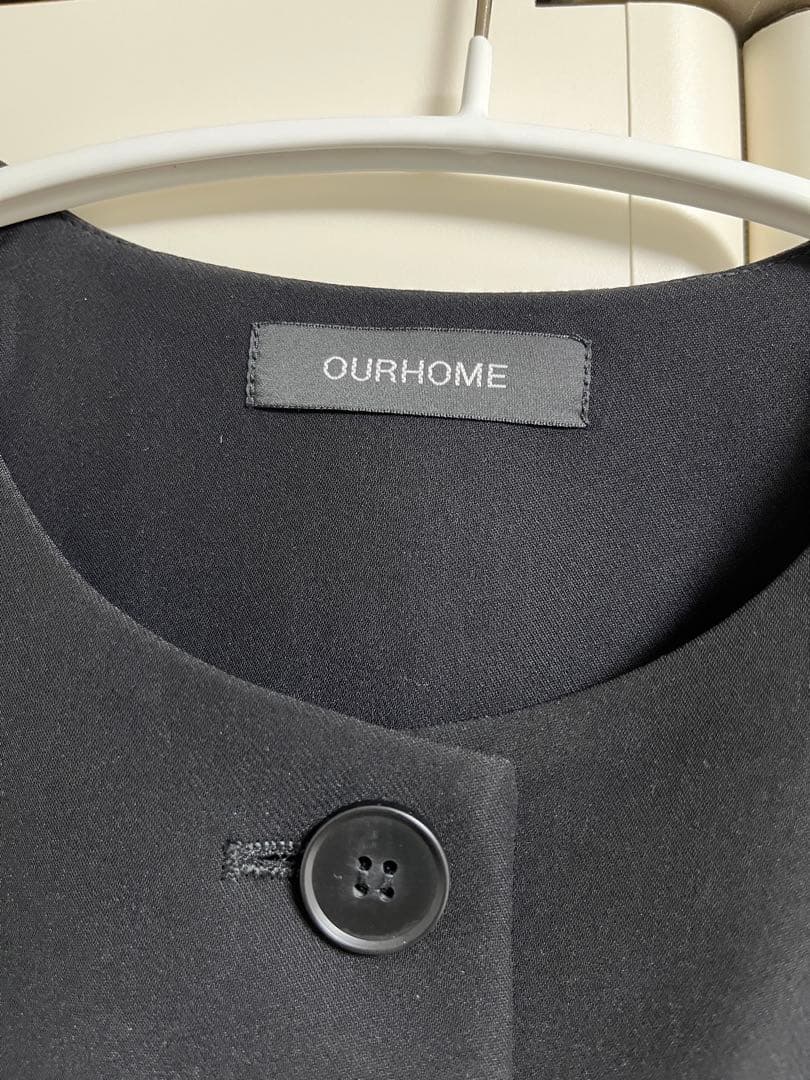 OURアワーホーム 洗えるボタンベスト