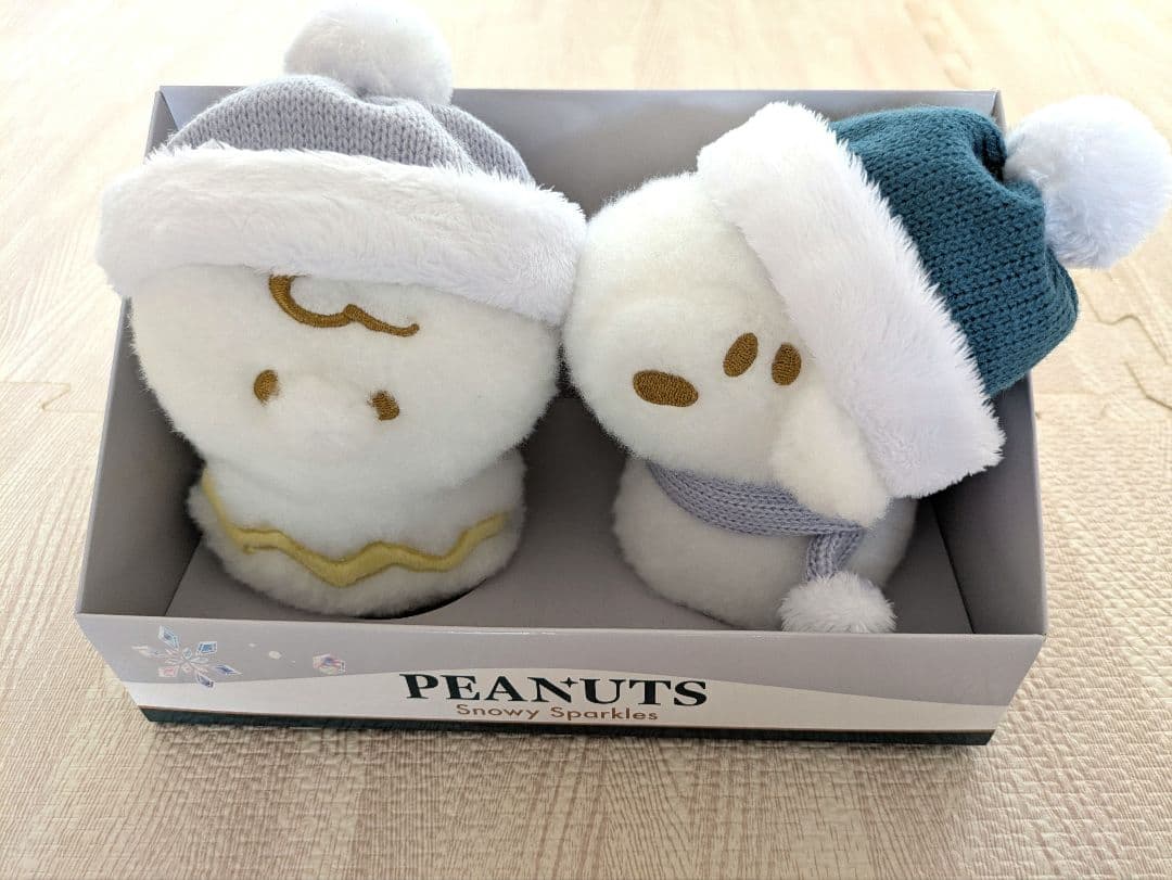 PEANUTS スヌーピー 雪だるま ぬいぐるみセット　USJ　冬