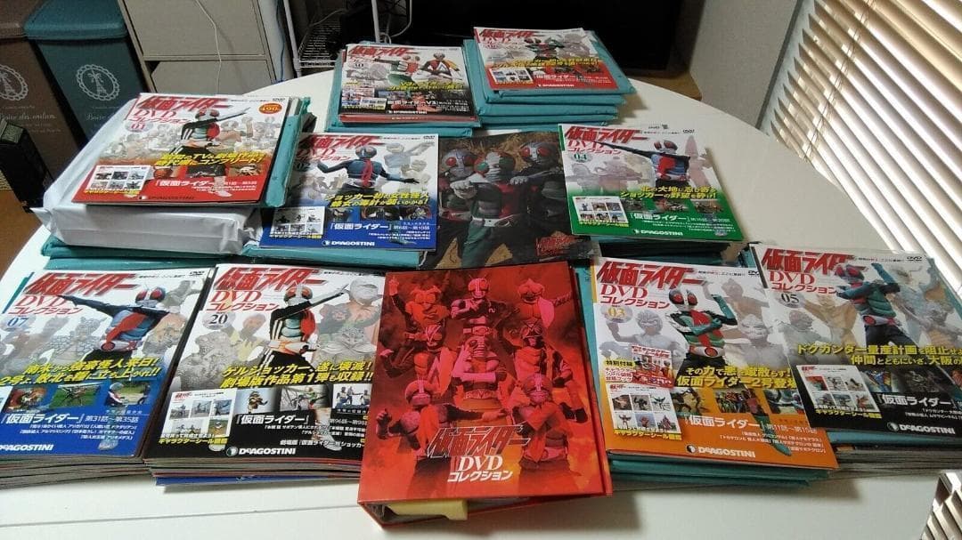 ディアゴスティーニ　隔週刊　仮面ライダー　DVDコレクション 全巻　コンプリート