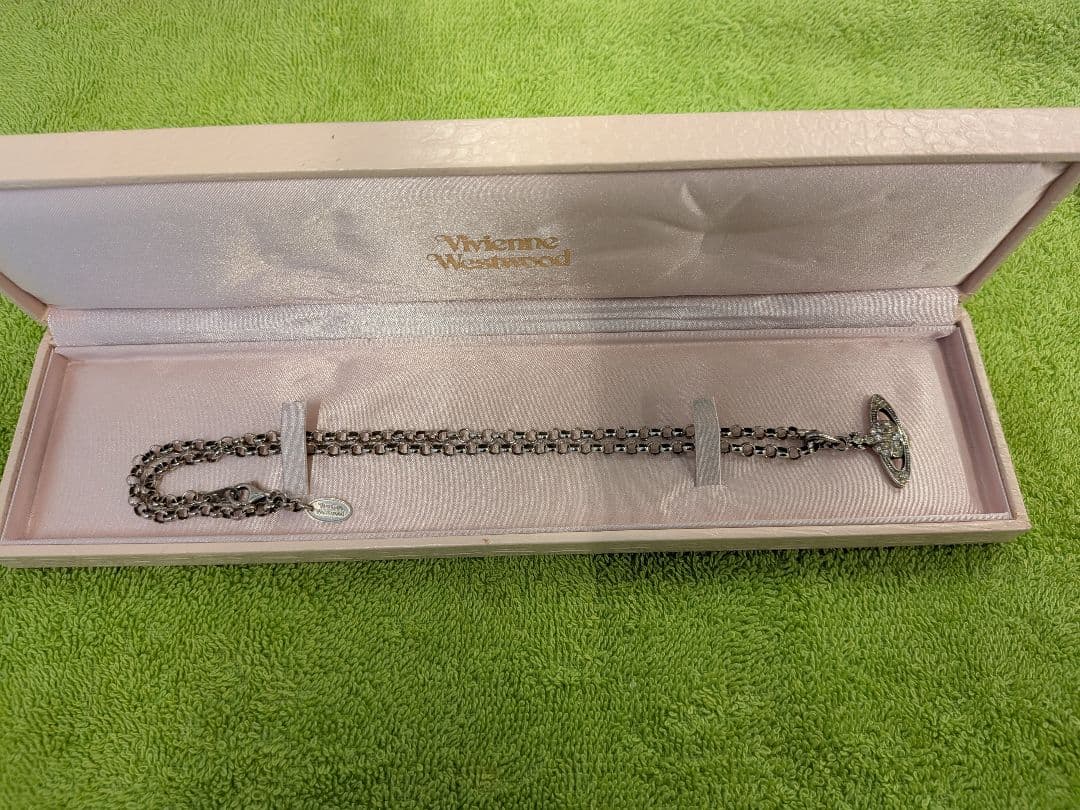 希少925製 VivienneWestwood ミニバスレリーフネックレス