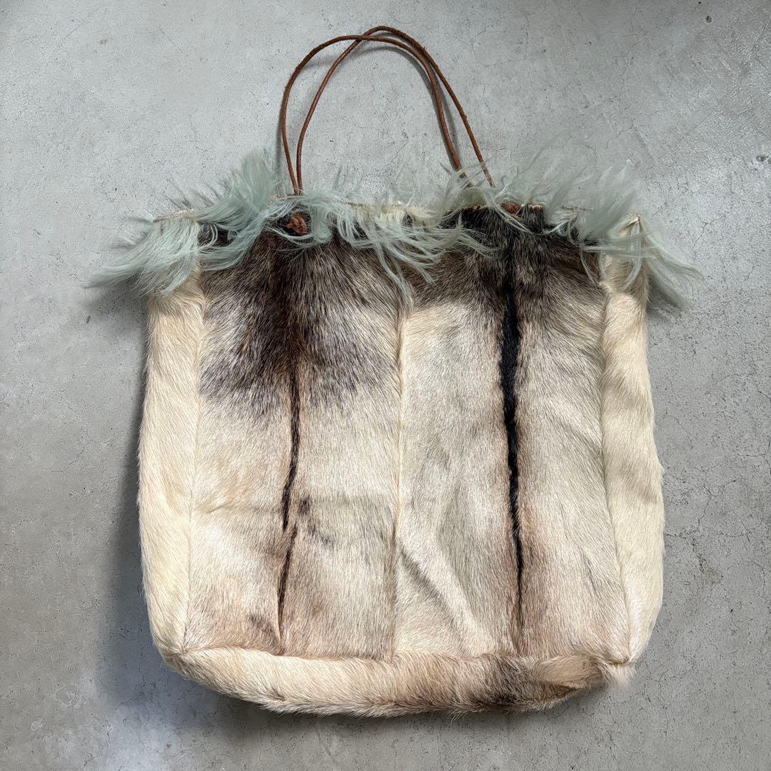 新年SALE★MARNI ハラコ ファー トートバッグ