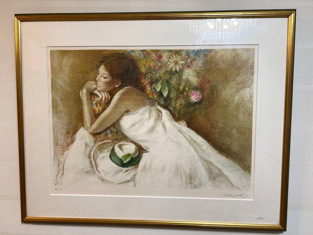 ウィリアム・マクナリ 女性の肖像画