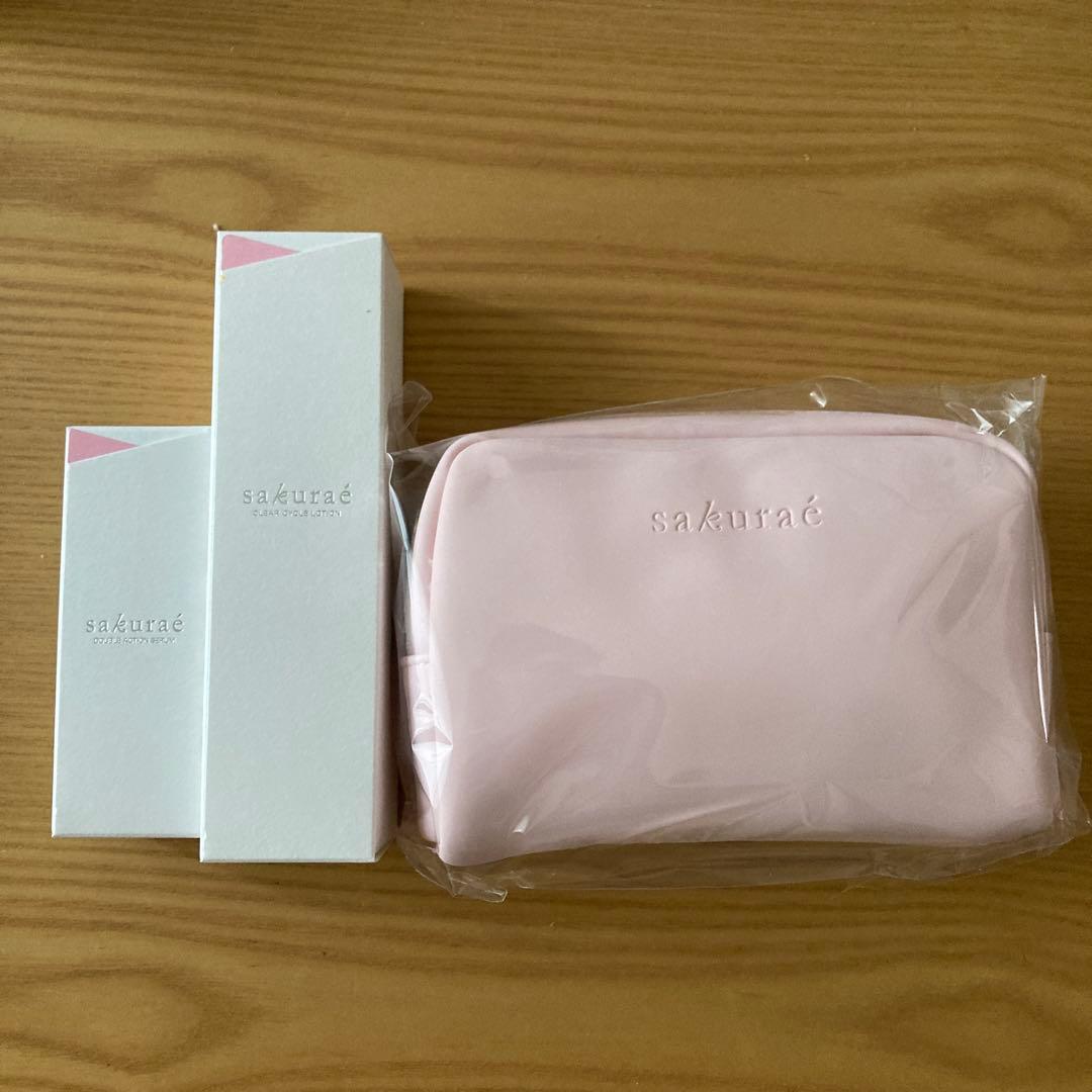 サクラエ　ダブルアクションセラム &クリアサイクルローションセット