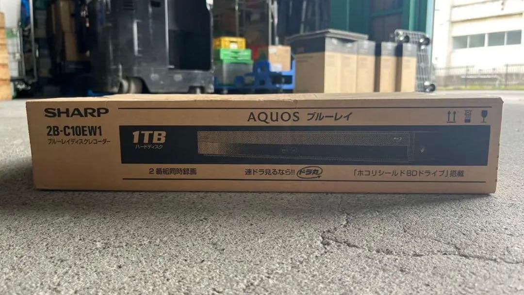 SHARP ブルーレイレコーダー 2B-C10EW1 1TB