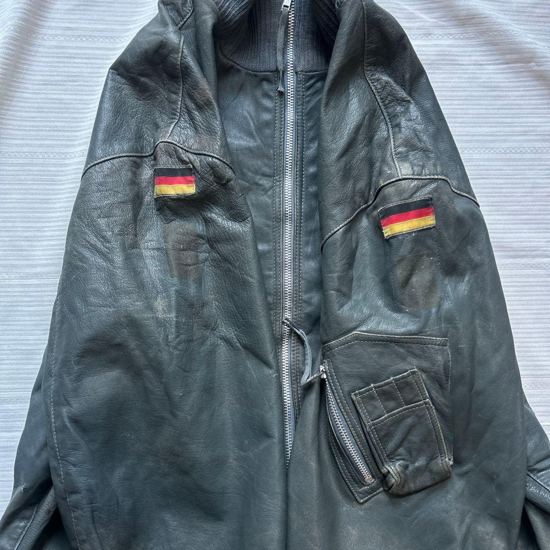 2001年 実物 ドイツ軍 パイロットジャケット フライトジャケット