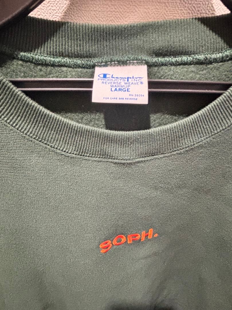 ソフ　チャンピオン　リバースウィーブ　スウェット　トレーナー　fcrb