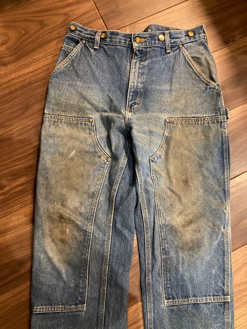 カーハート carhartt ダブルニー デニム ペインターパンツ L30 古着