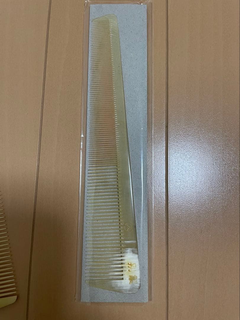 水牛櫛　3本コームセット　床屋