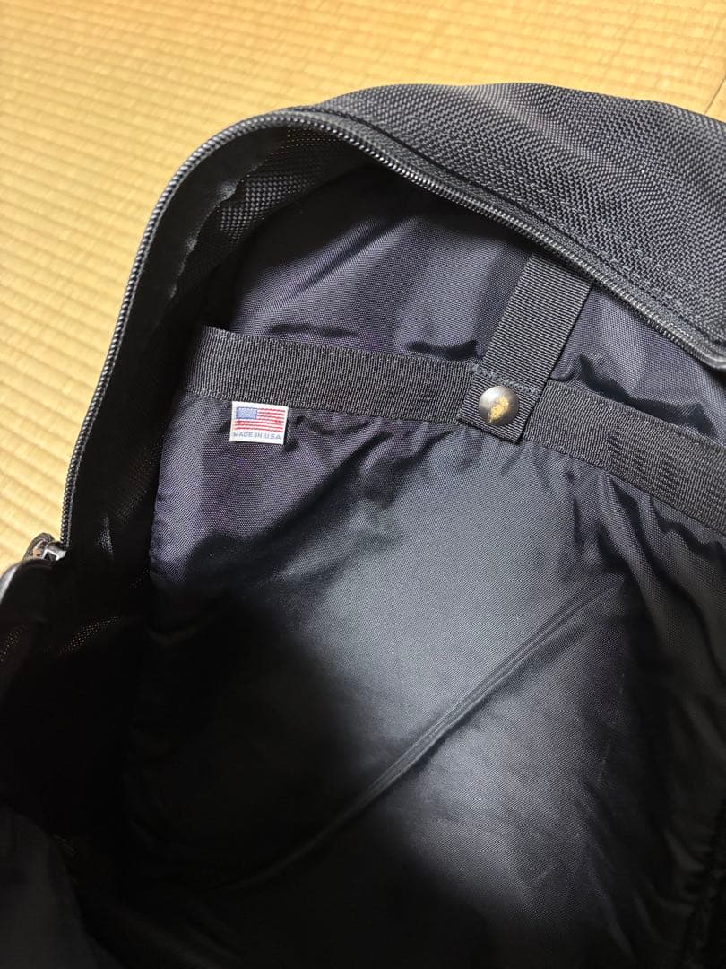 希少　美品 ブリーフィング コンパクトパック　廃盤USA リュック 黒