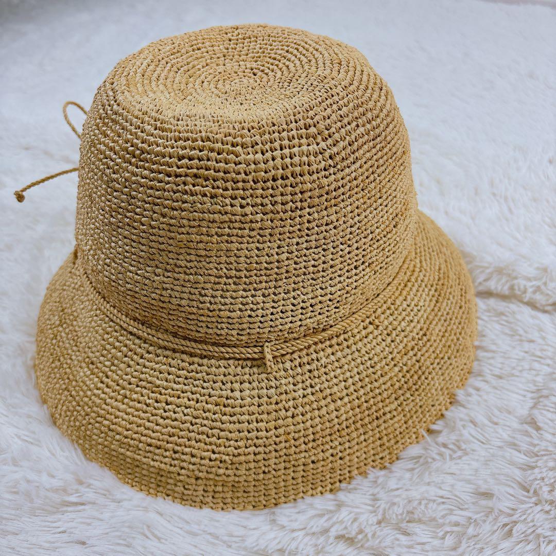 ☆美品☆ヘレンカミンスキー ラフィア ハット プロヴァンス8 ベージュ