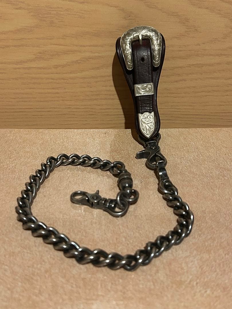 FUNNY ウォレットチェーン ベルトホルダー 3ピース シルバーバックル