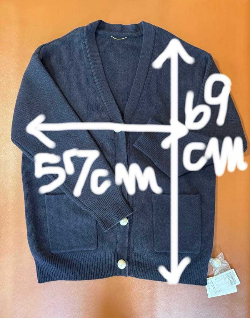 ドゥーズィエムクラス pearl button V/NC/D ニット