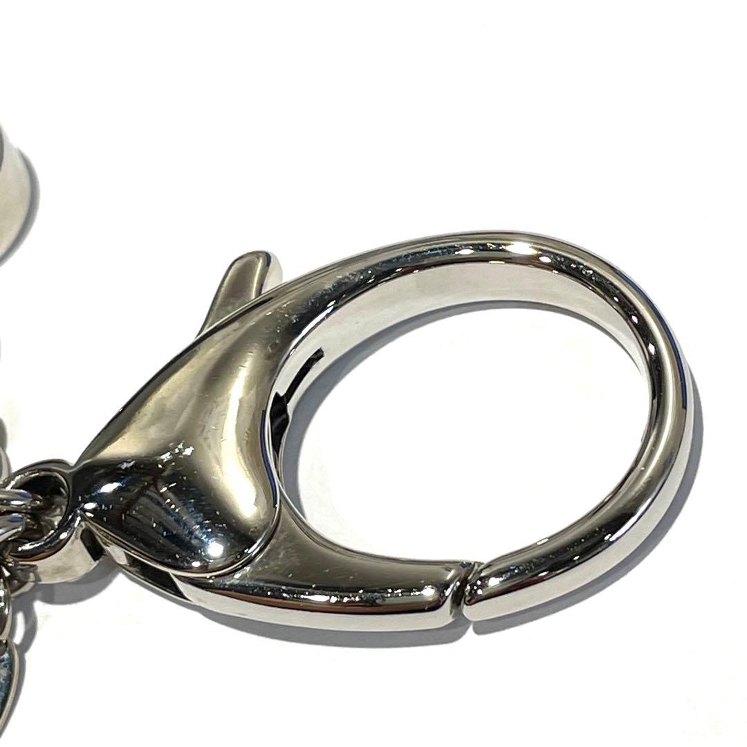 ルイヴィトン M65085 ビジューサック チャーム ホワイト イヴォワール