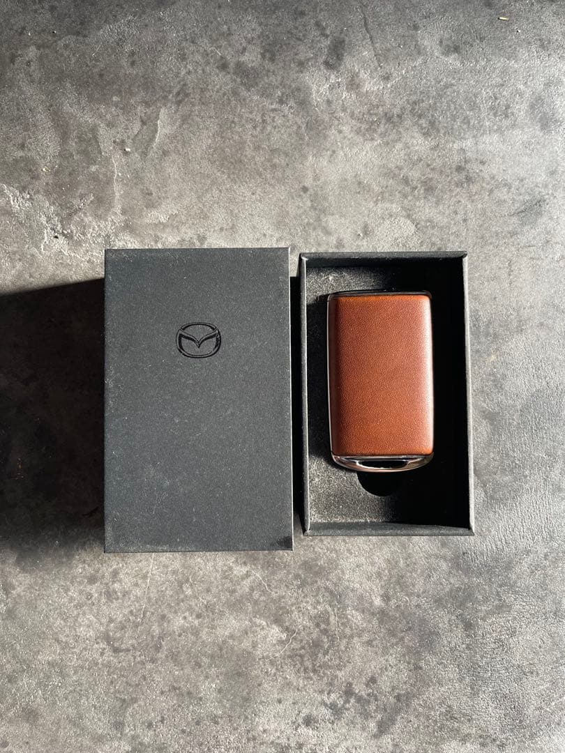 Mazda レザーキーケース ブラウン
