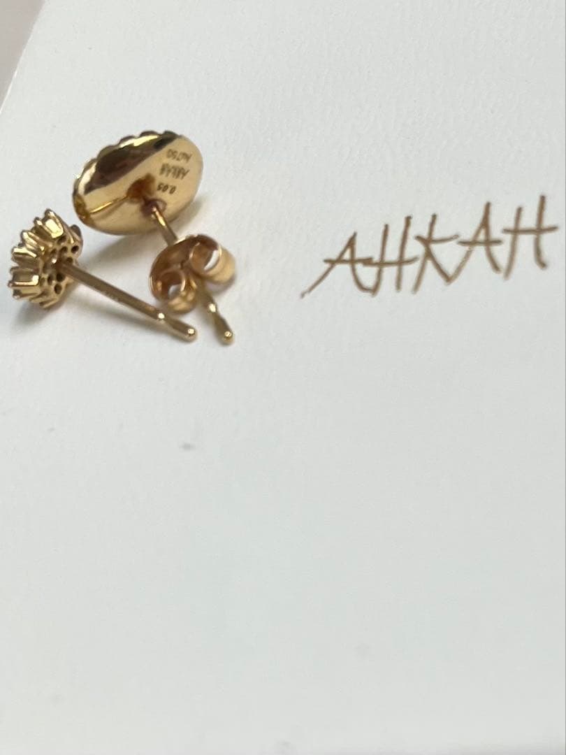 AHKAH 2019ss コサージュピアス（マルチカラー）、インセンスピアス