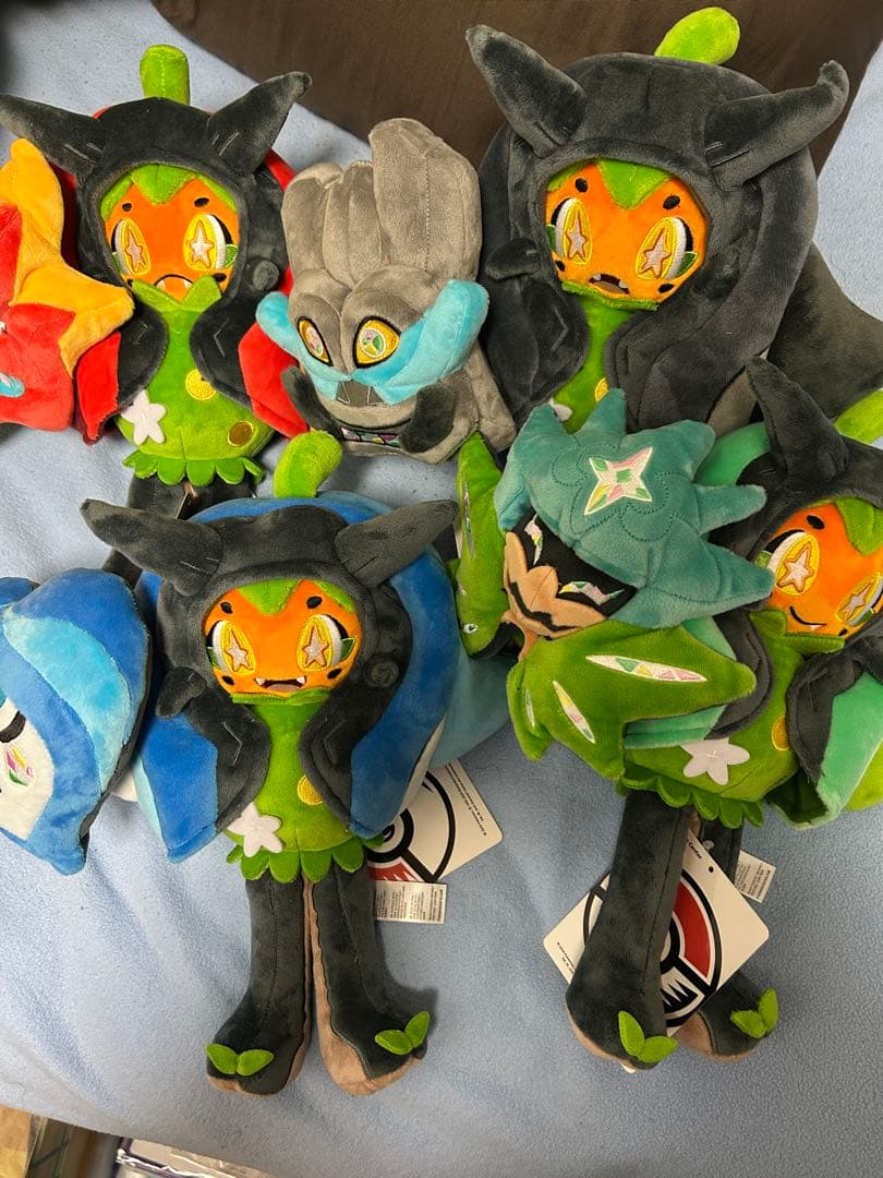 ポケモンセンター　ぬいぐるみ　オーガポン　全種類セット