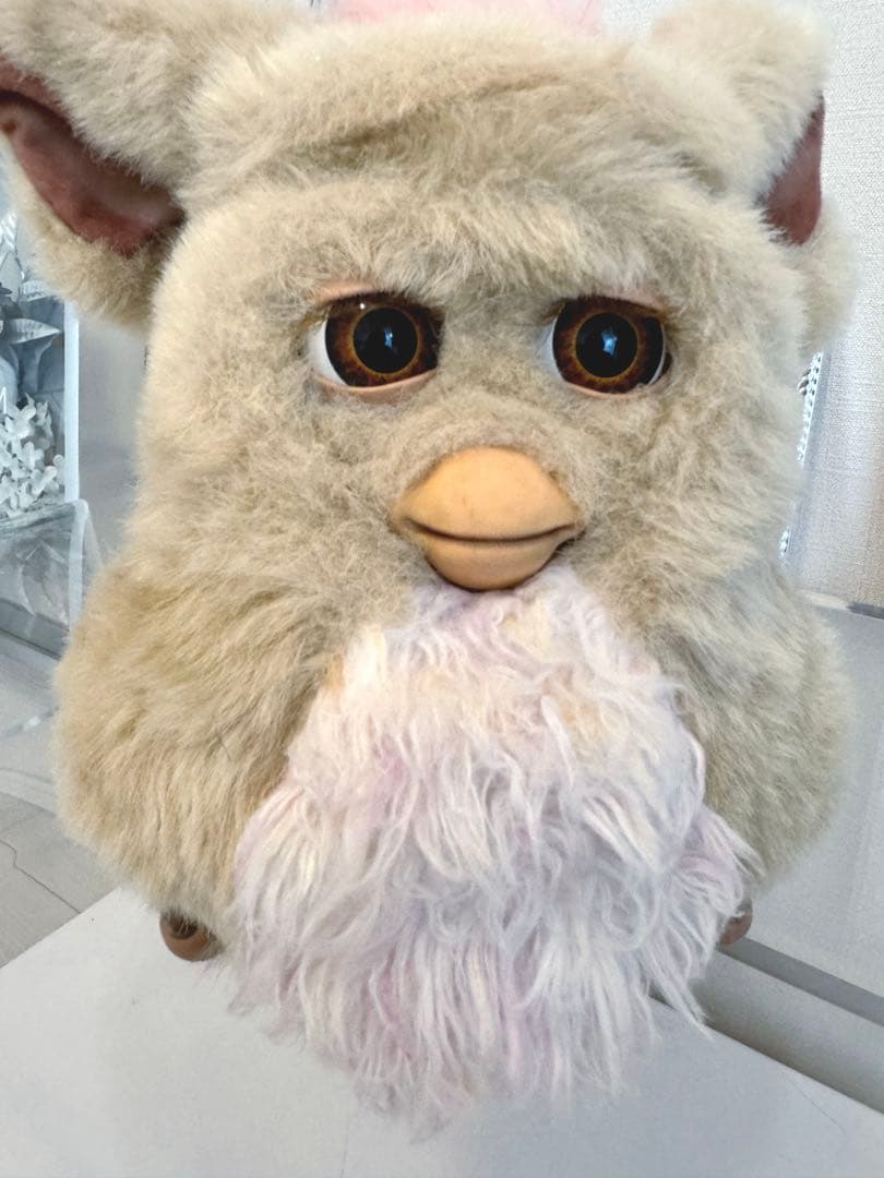 レア2005年ファービー2 ベージュピンク可動確認済み　美品