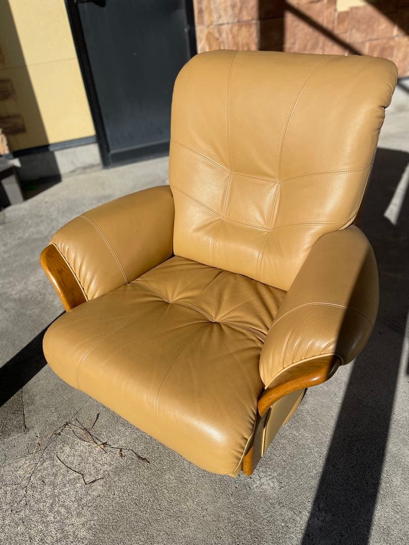 送料無料！　浜本工芸 HAMAMOTO 1人掛けソファ シングルソファ 本革