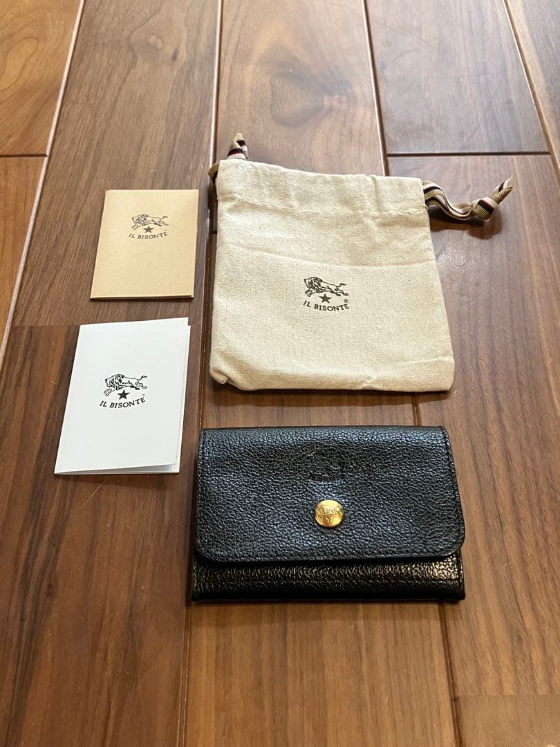 【極美品】イルビゾンテ カードケース 名刺入れ レザー 本革