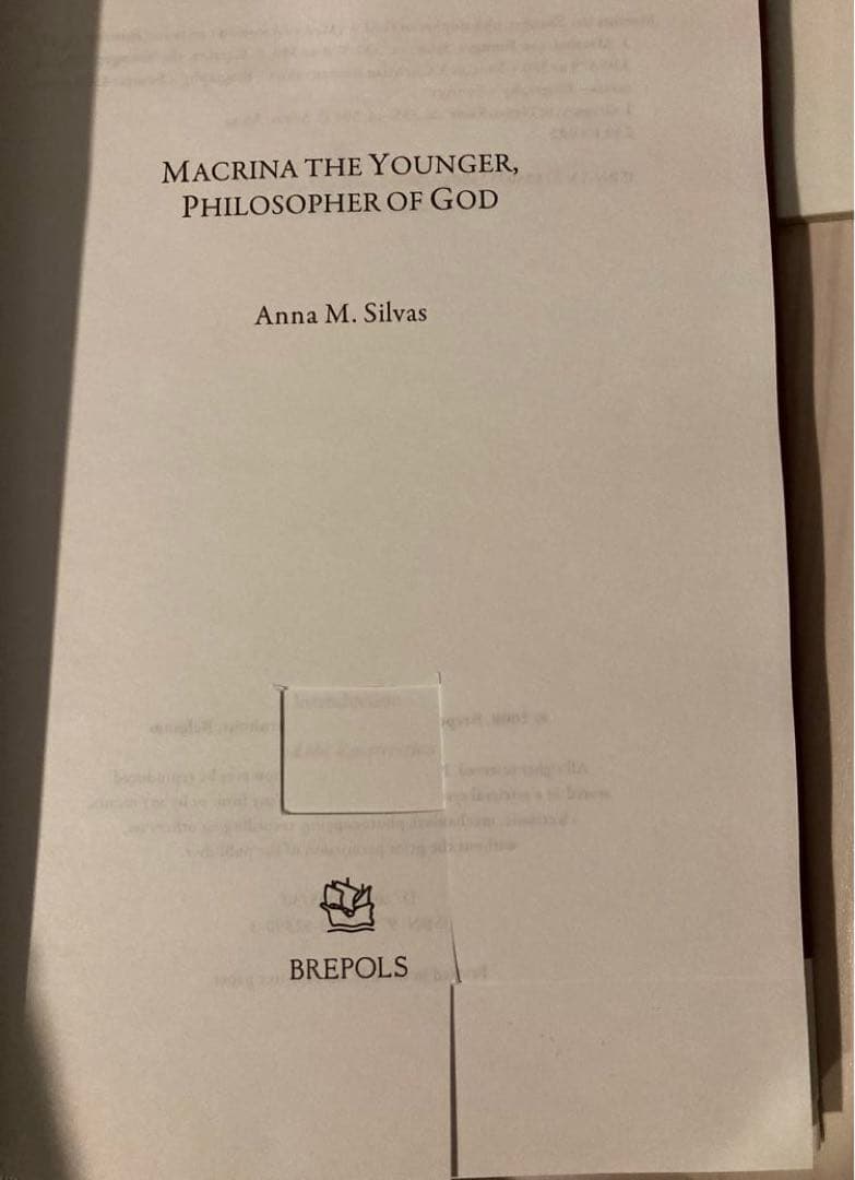 洋書 Macrina the Younger Philosopher of God