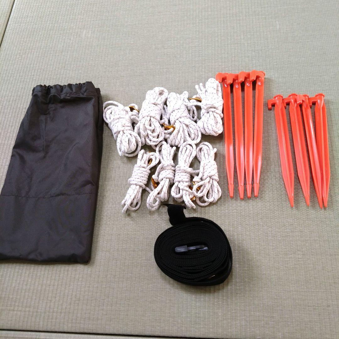 システムタープ ヘキサDX　ブラウンサンドレッド