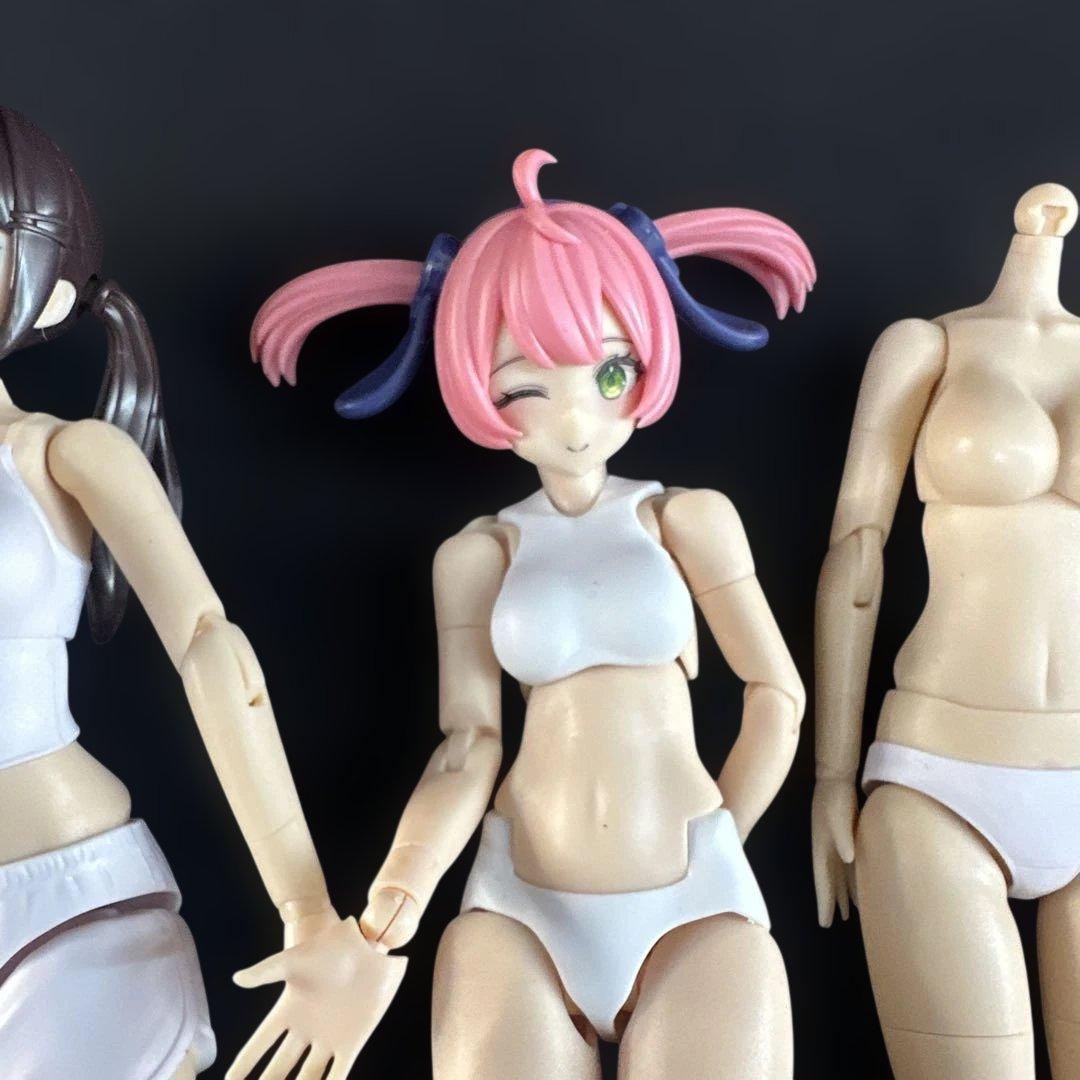 創彩少女庭園、メガミデバイス、他、ドレスアップボディー6体　他セット　中古