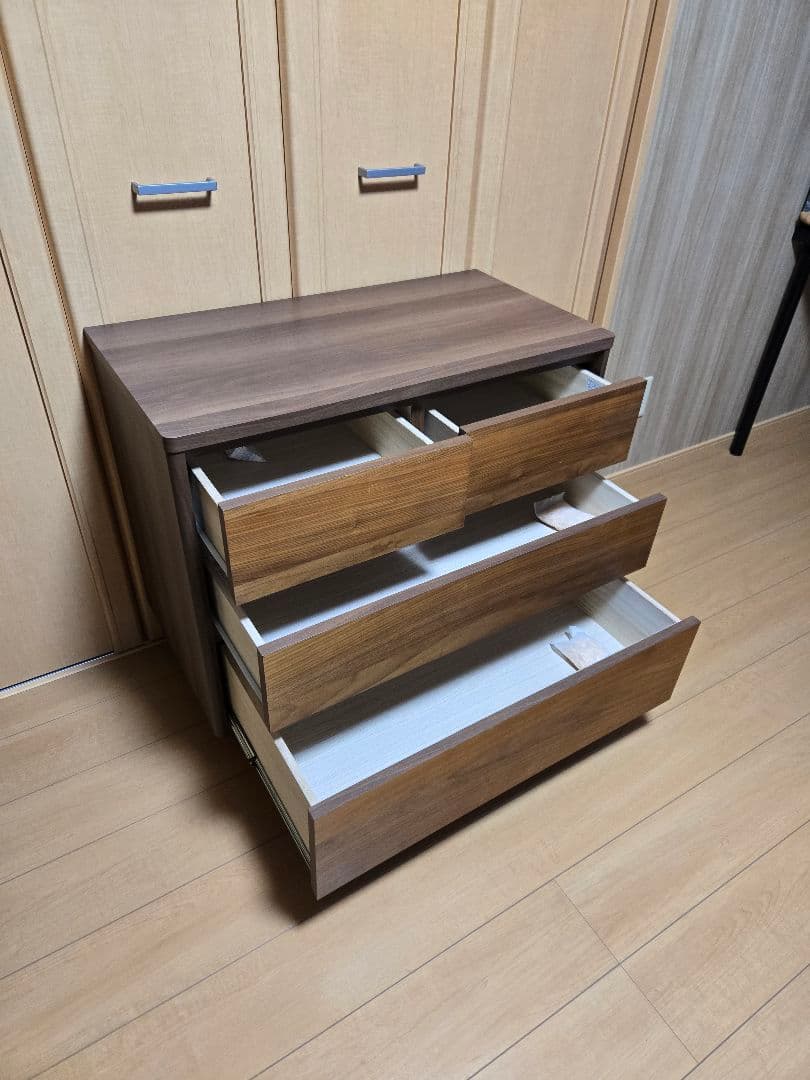 リビングチェスト ISSEIKI MUSE LOW CHEST 80-3