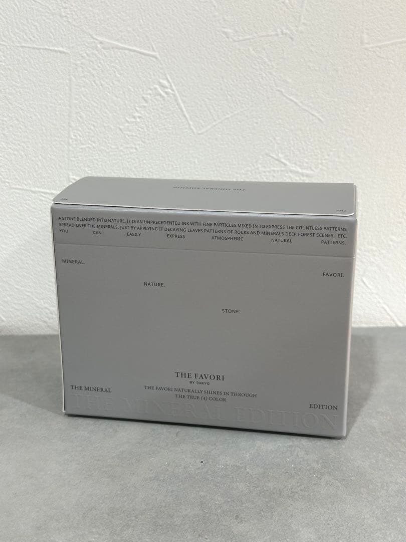 ジェルネイル・ネイルシール THE FAVORI ~THE MINERAL EDITION~