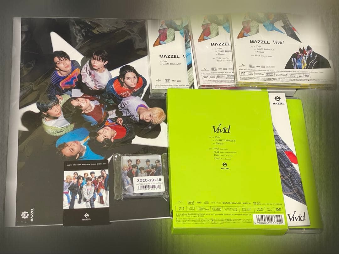 まとめ売りMAZZEL vivid carnival paradeCD特典グッズ