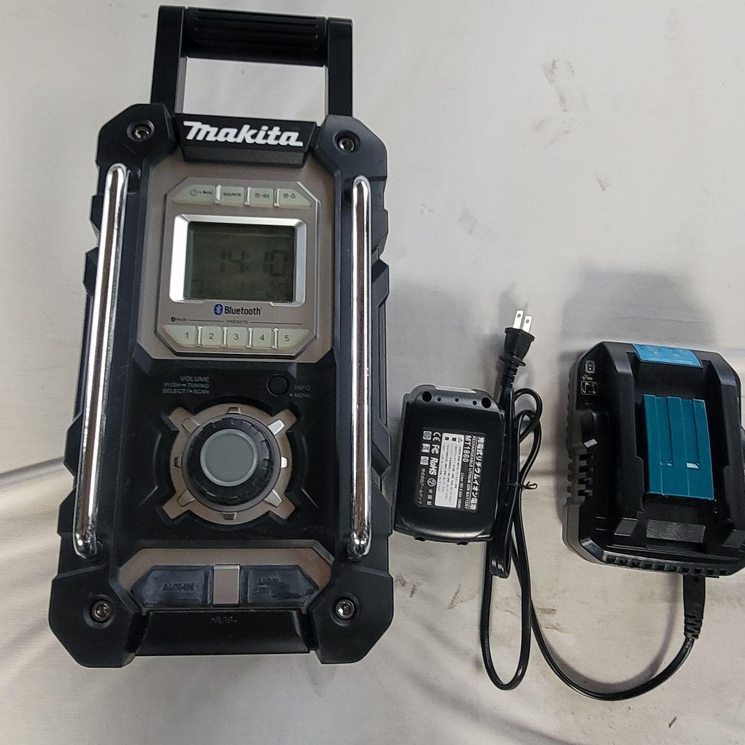 【美品】Makita MR106 Bluetooth ポータブルスピーカーラジオ