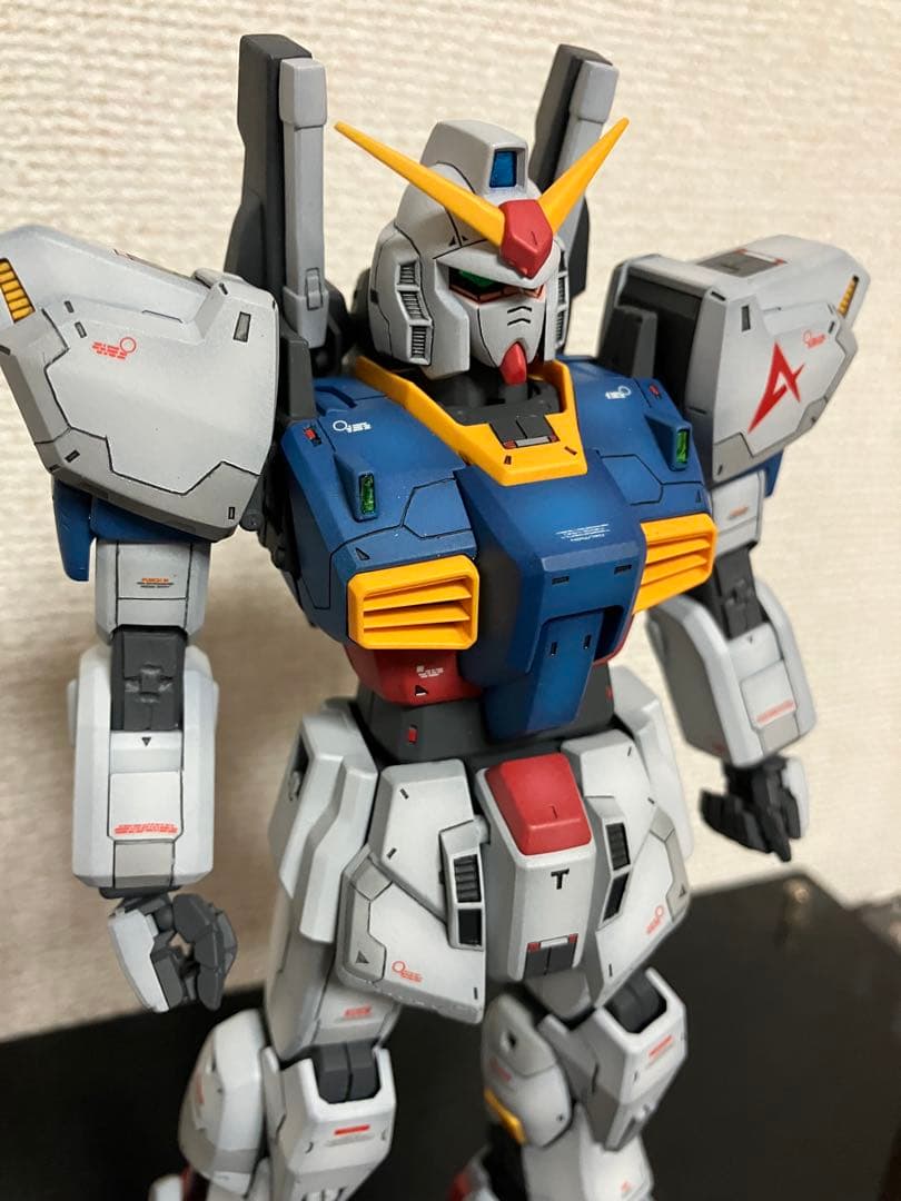 【最終値下】MGガンダムマークII ver2 アムロ機　改修全塗装完成品