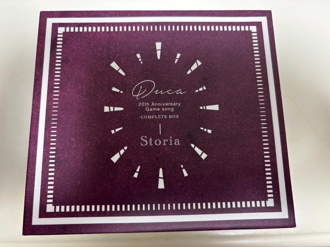 Duca 20th アニバーサリーゲームソングコンプリートボックス storia